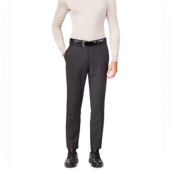 BEN SILVER Charleston Shiny Finish Crocodile Belt Black 42 - Picture 3 of 12